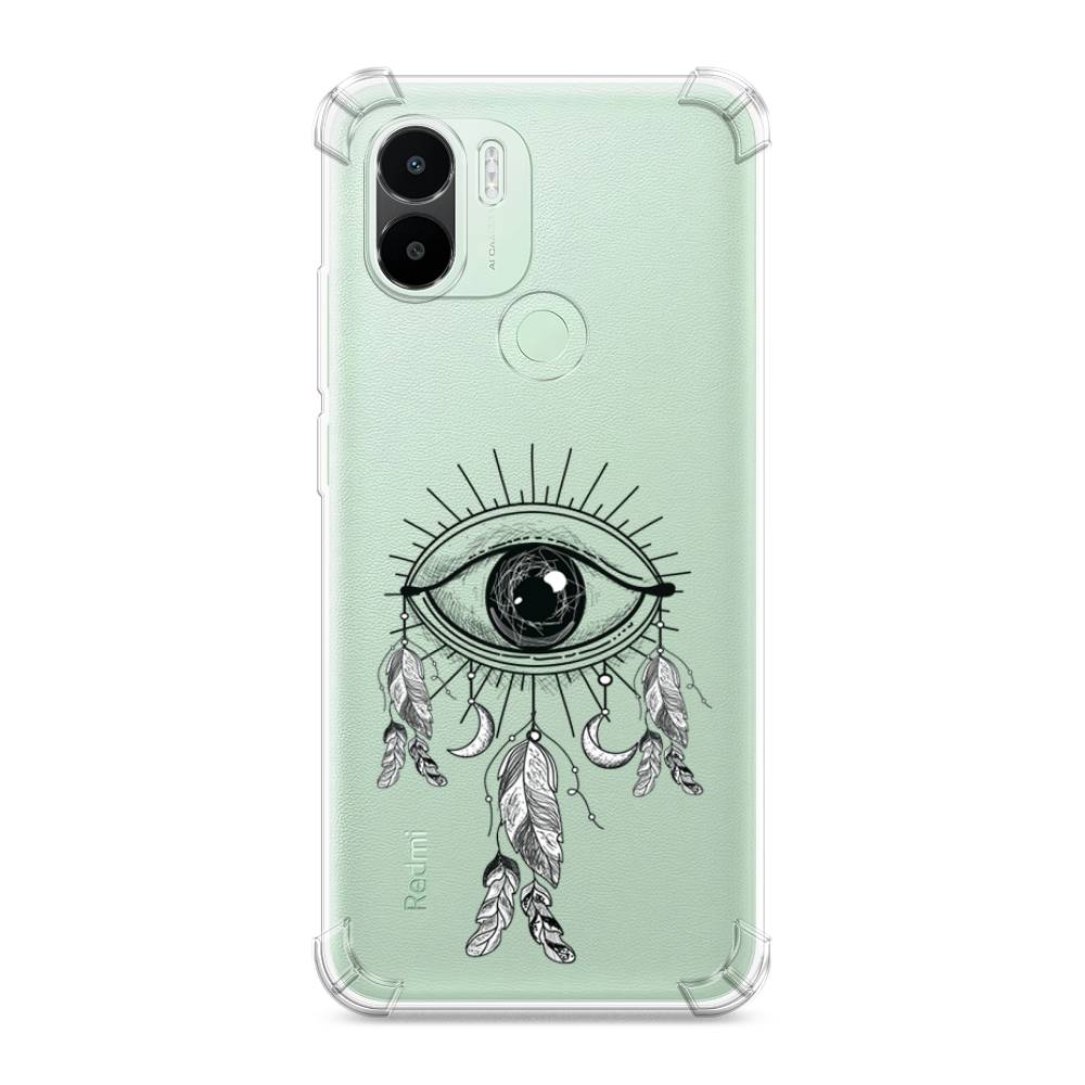 

Чехол Awog на Xiaomi Redmi A1+/A2+ "Всевидящее око-ловец снов", Серый, 318551-1