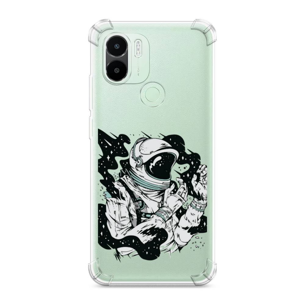 

Чехол Awog на Xiaomi Redmi A1+/A2+ "Космонавт арт", Черный;белый;прозрачный, 318551-1