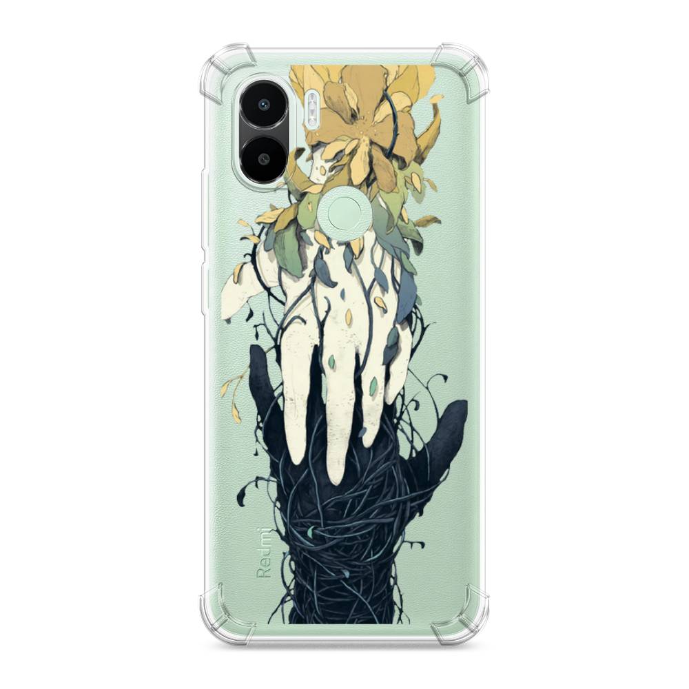 

Чехол Awog на Xiaomi Redmi A1+/A2+ "Сплетения рук", Зеленый, 318551-1