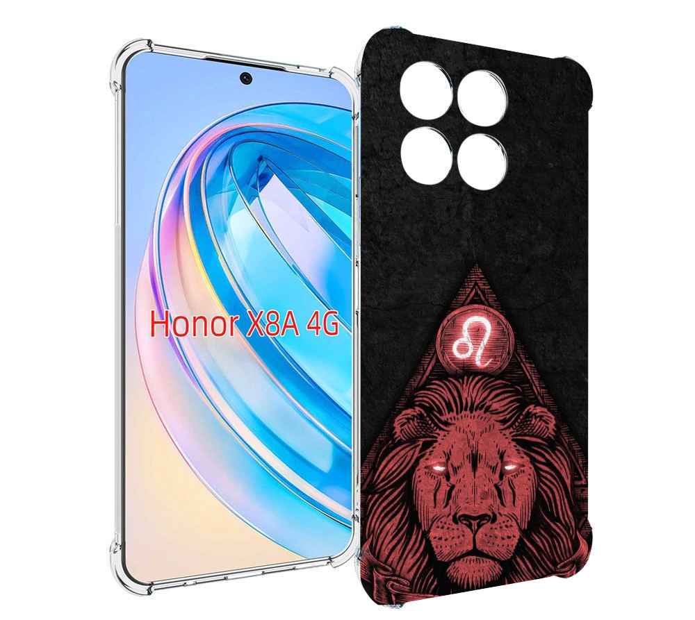 

Чехол MyPads знак зодиака лев 4 для Honor X8a, Tocco