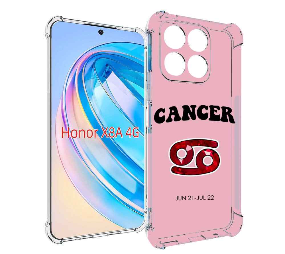

Чехол MyPads знак зодиака рак 1 для Honor X8a, Tocco