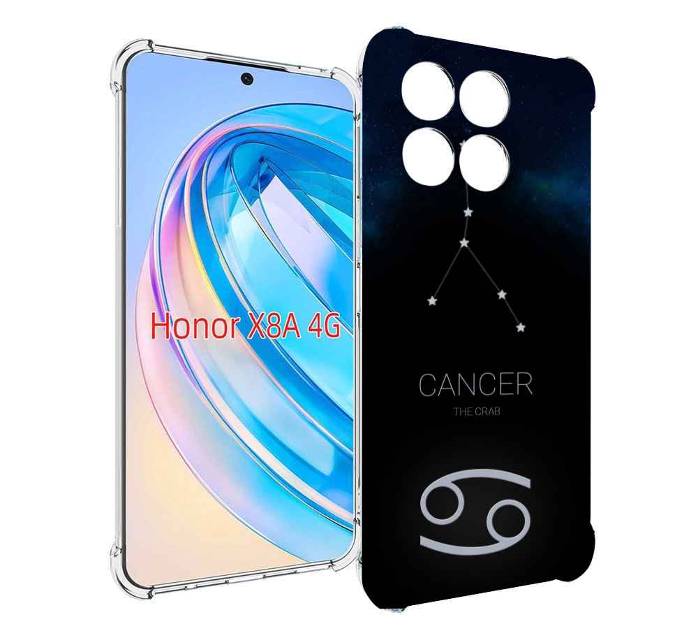 

Чехол MyPads знак зодиака рак 2 для Honor X8a, Tocco