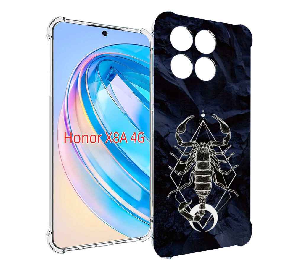 

Чехол MyPads знак зодиака скорпион 3 для Honor X8a, Tocco