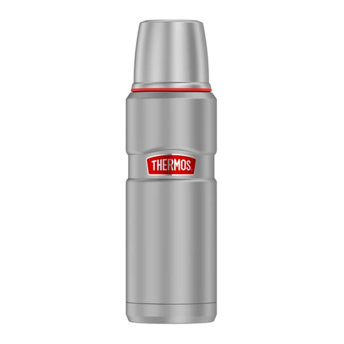 Термос Thermos SK2000 RCMS, 0.47л, серый/ красный [377630]