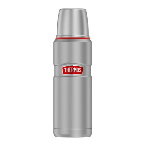 

Термос Thermos SK2000 RCMS, 0.47л, серый/ красный [377630], Серебристый;красный