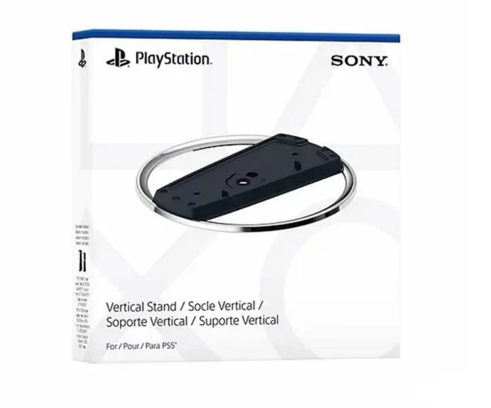 

Подставка для приставки Sony Vertical Stand CFI-ZVS1 для Playstation 5/Slim, Серебристый;черный, Vertical Stand CFI-ZVS1