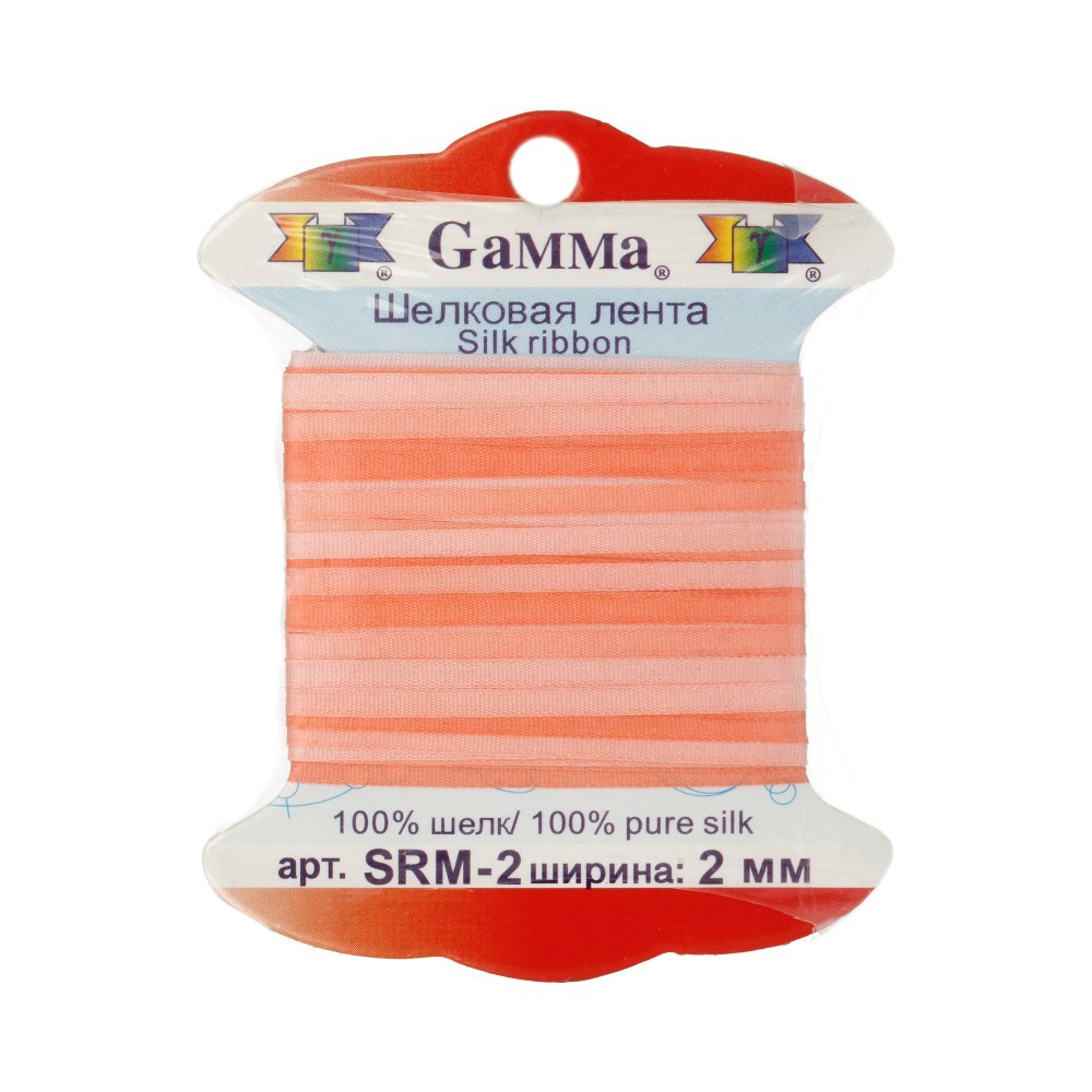 

Gamma шелковая, 2 мм, 9,1+-0,5 м, M040, бледно-розовая, розовая, Розовый