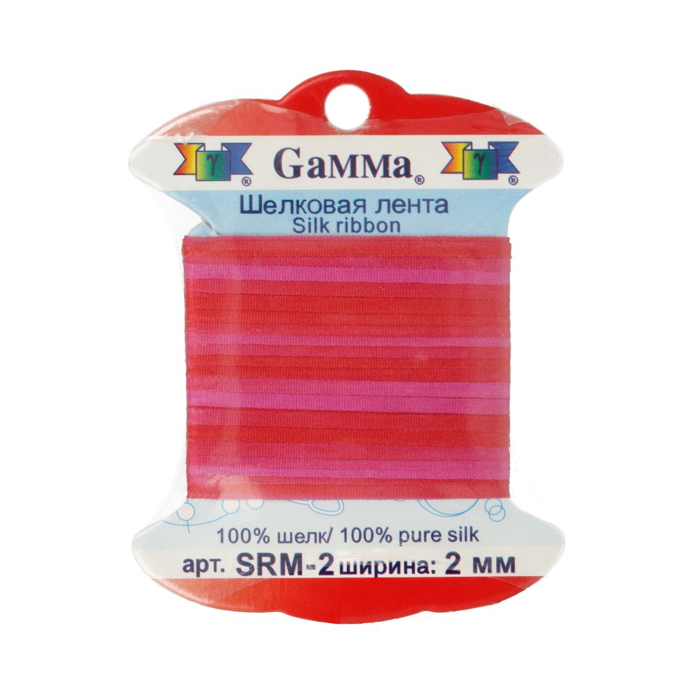 

Gamma шелковая, 2 мм, 9,1+-0,5 м, M105, темно-красно-сиреневая