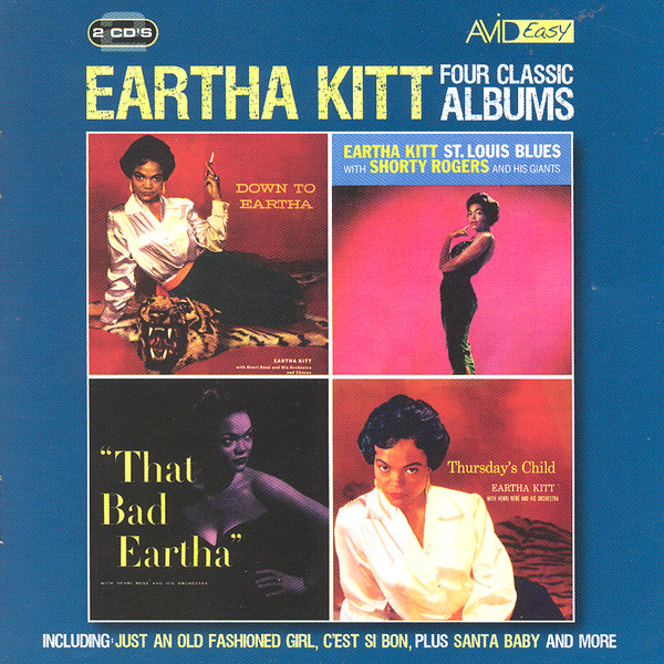 EARTHA KITT - Four Classi Albums Plus (Remastered) (2 CD)
