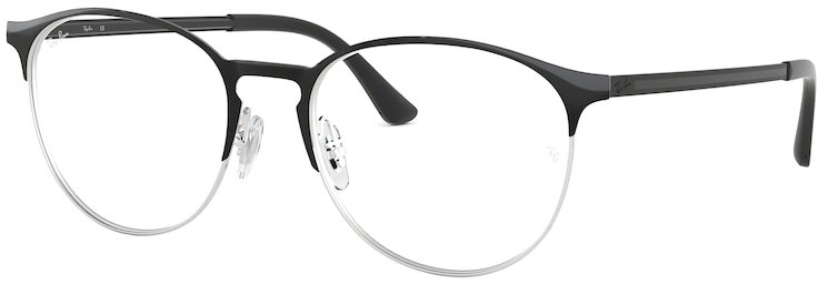 

Оправа для очков унисекс Ray Ban 0RX6375 / 53 2861, черный, 0RX6375 / 53 2861