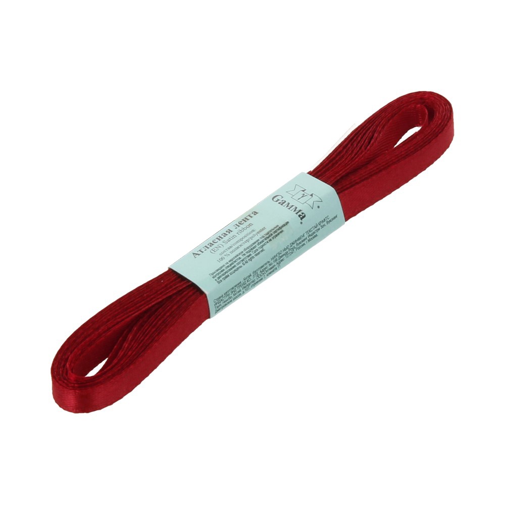 

Gamma 6 мм, 10х54 м, №135, бордовая