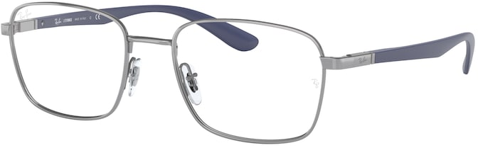 

Оправа для очков унисекс Ray Ban 0RX6478 / 53 2502, серебрянный, 0RX6478 / 53 2502