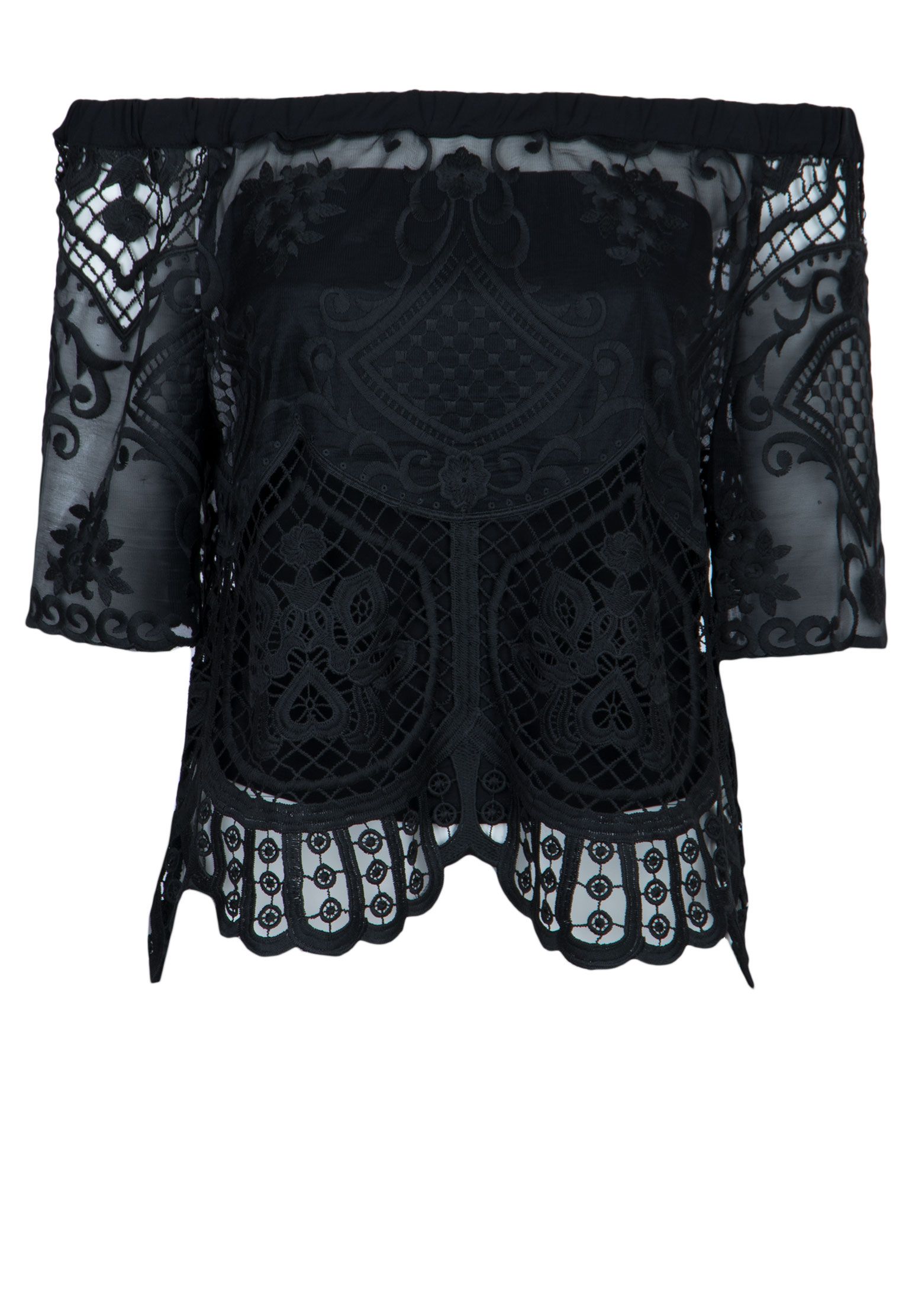 

Блуза женская Liu Jo 101109 черная 38 IT, 101109