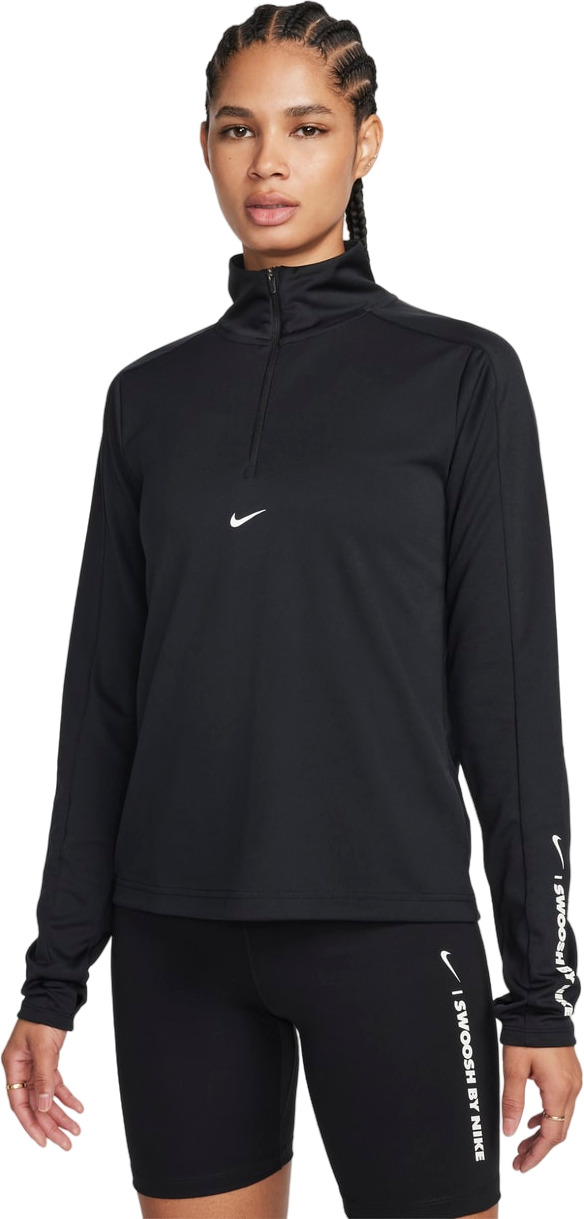 

Олимпийка женская Nike W NK DF PACER HZ GLS черная S, Черный, W NK DF PACER HZ GLS