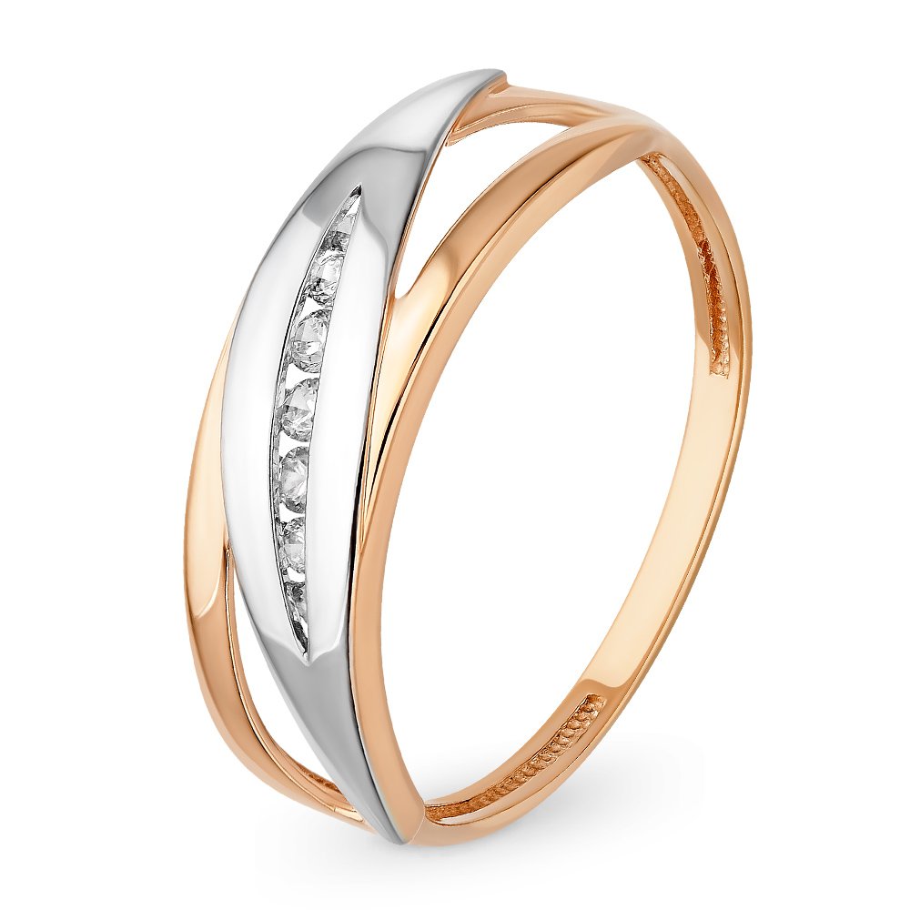

Кольцо из красного золота с фианитом р.  585Gold 301011063, 301011063