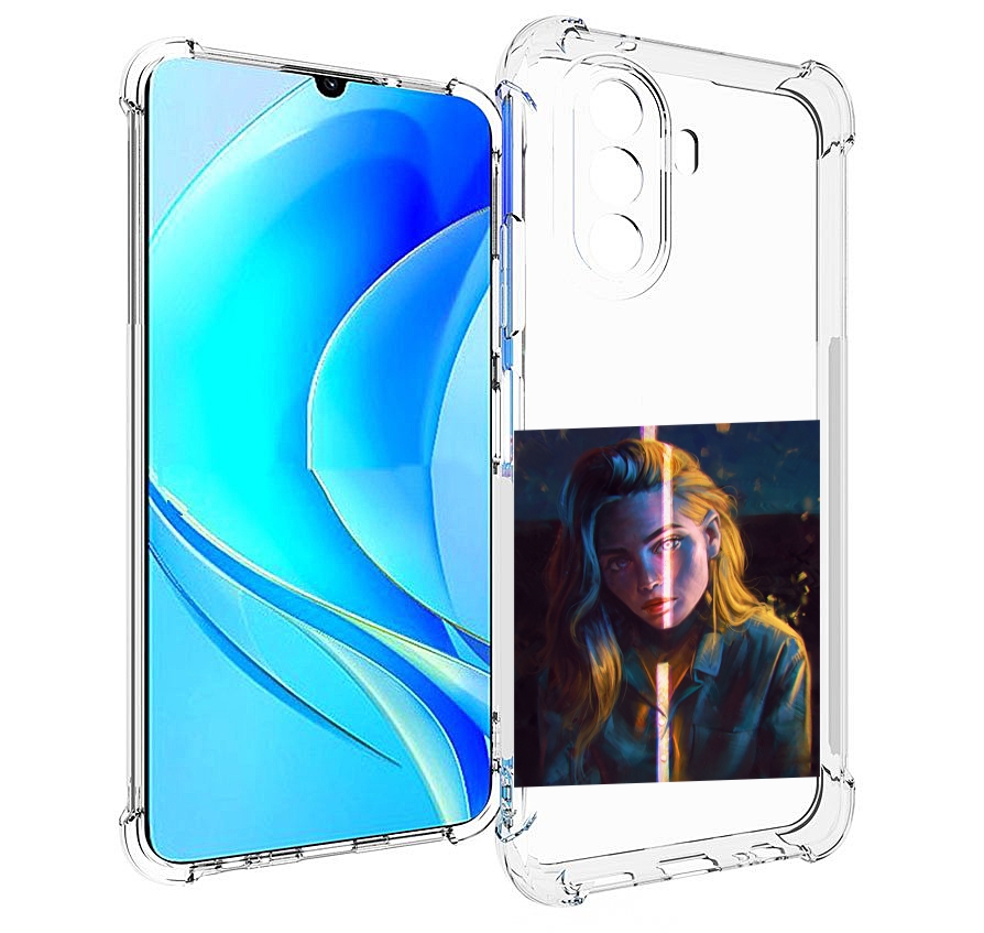 

Чехол MyPads девушка-в-тени для Huawei Nova Y70 / Nova Y70 Plus (MGA-LX9N), Прозрачный, Tocco