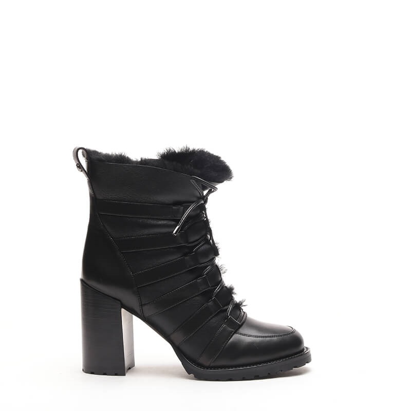 

Ботильоны женские Basconi 130502BC-QM черные 36 RU, 130502BC-QM