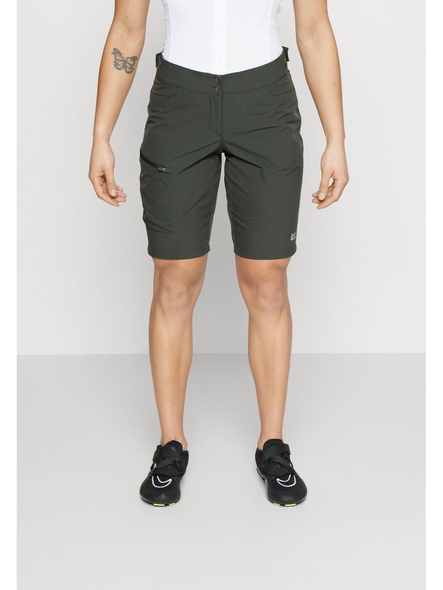 

Повседневные шорты женские Jack Wolfskin JA441E02G серые 38 EU, Серый, JA441E02G