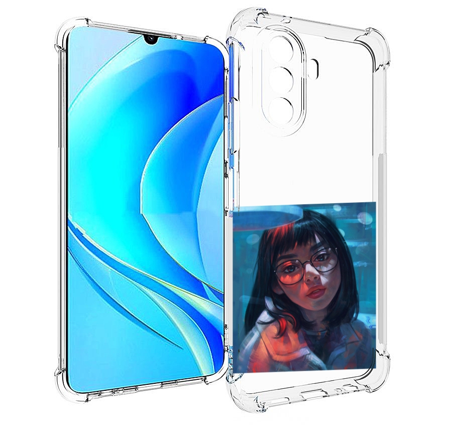 

Чехол MyPads девушка-под-красным-светом для Huawei Nova Y70 / Nova Y70 Plus (MGA-LX9N), Прозрачный, Tocco