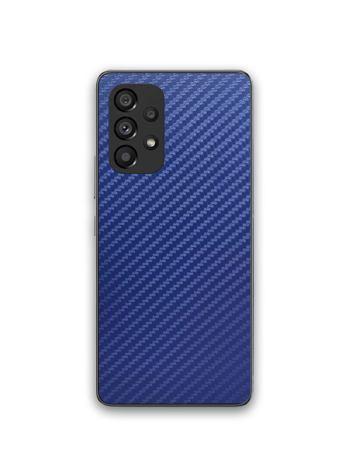 Защитная гидрогелевая пленка для Samsung Galaxy A53 5G, Задняя, Синий Карбон, GF10041