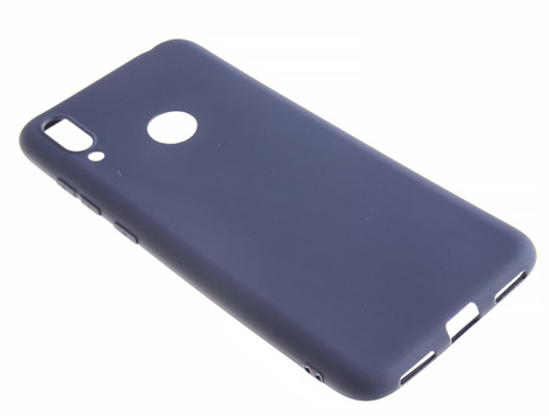 фото Чехол case для huawei y7 prime (2019) синий pc