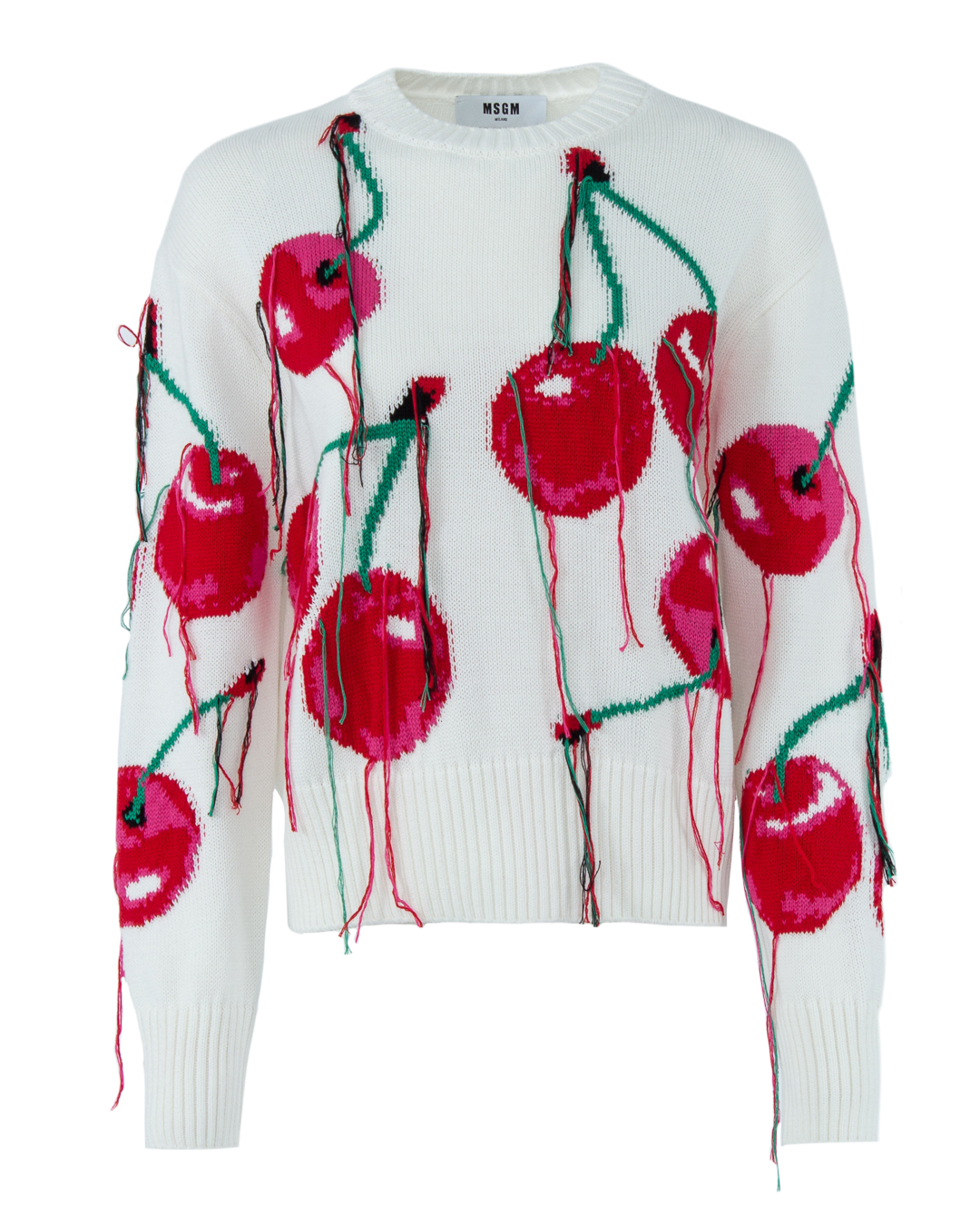 

Джемпер женский MSGM 3242MDM226 белый S, 3242MDM226