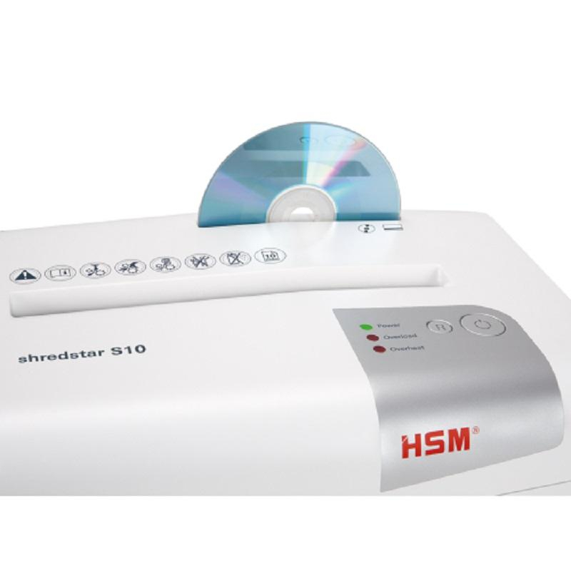 фото Шредер hsm shredstar s10-6 white (1262702)