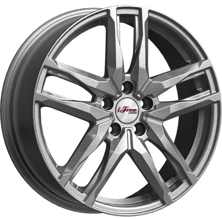 

Колесный диск iFree Бомбей (КС1075) (Хай вэй) 6.5xR18 ET42 5*114.3 D67.1, Антрацит, Бомбей (КС1075) (Хай вэй) 6.5xR18 ET42 5*114.3 D67.1