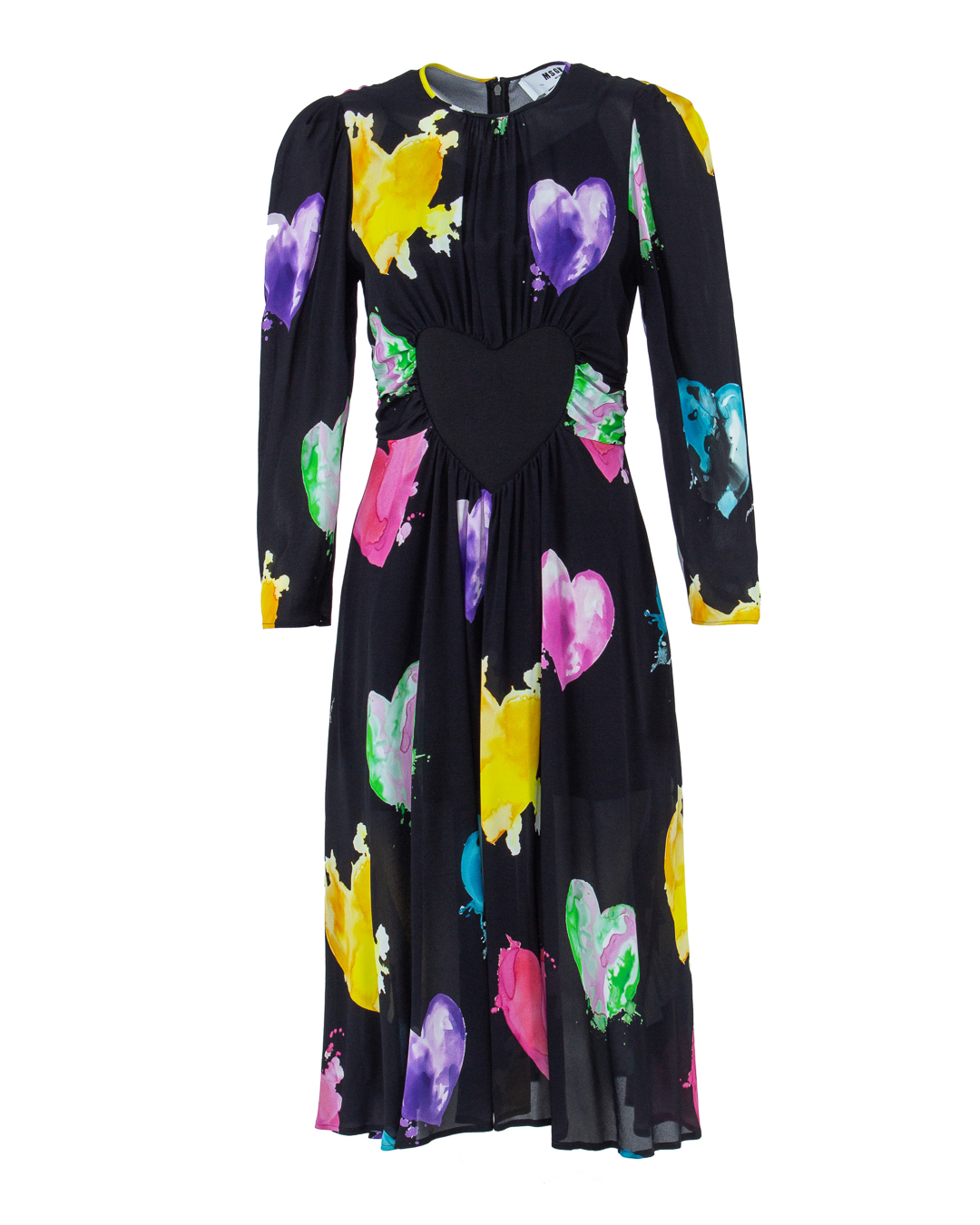 

Платье женское MSGM 3241MDA140 черное 40 IT, Черный, 3241MDA140