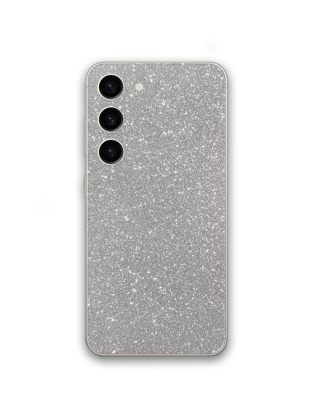 Защитная гидрогелевая пленка для Samsung Galaxy S23, Задняя с рисунком Серебро, GF10066