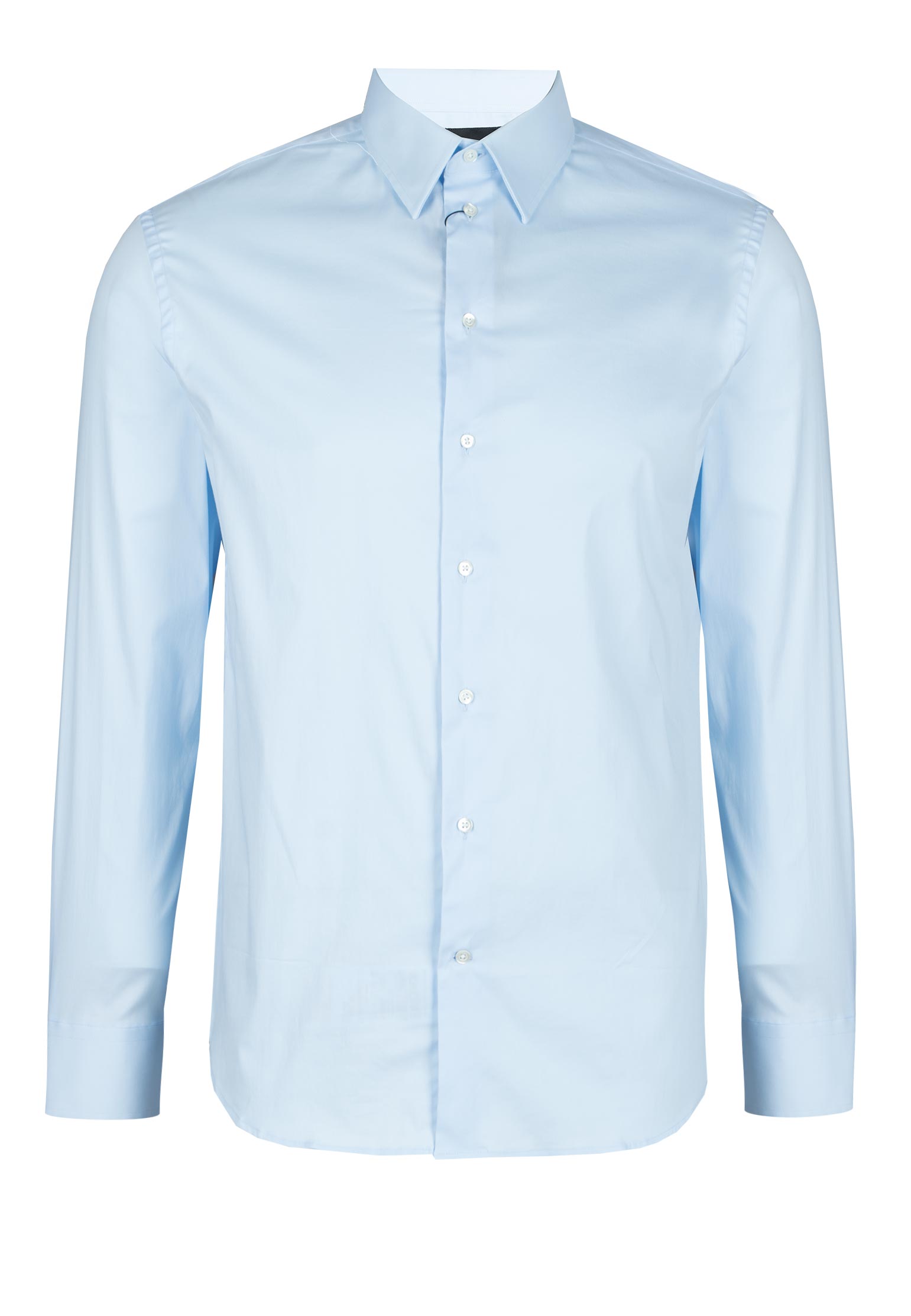 Рубашка мужская Emporio Armani 103006 голубая 40