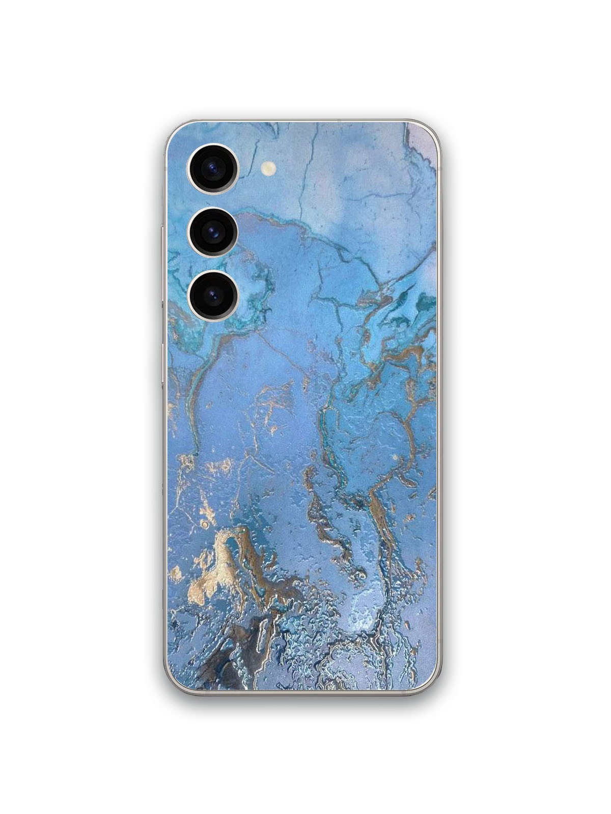 

Гидрогелевая пленка на Samsung Galaxy S23 Plus, Задняя с рисунком Голубой мрамор, GF10069, GF10069