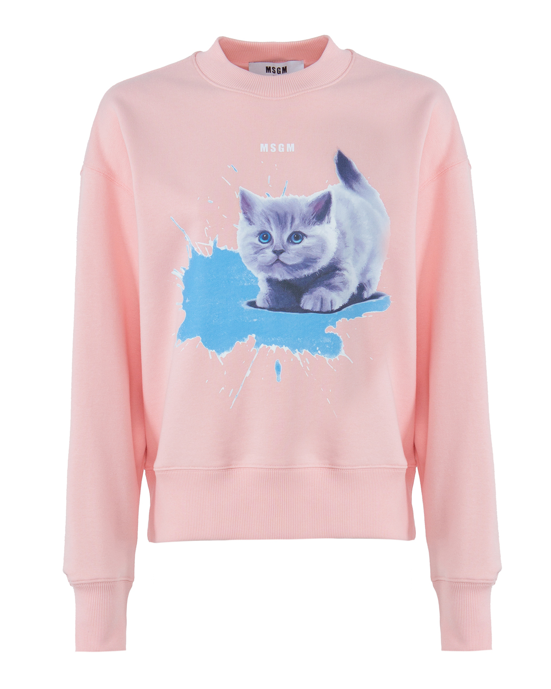 

Свитшот женский MSGM 3241MDM162 розовый M, 3241MDM162