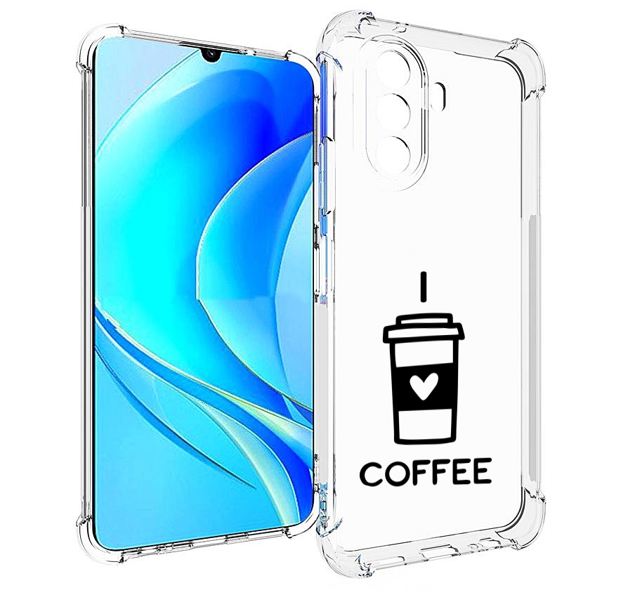 

Чехол MyPads Я люблю кофе для Huawei Nova Y70 / Nova Y70 Plus (MGA-LX9N) / Huawei Enjoy 50, Прозрачный, Tocco