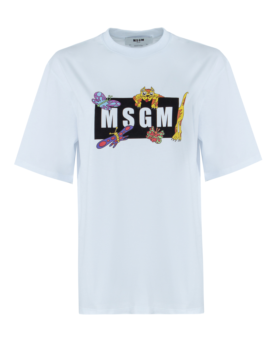 

Футболка женская MSGM 3241MDM176 белая S, Белый, 3241MDM176