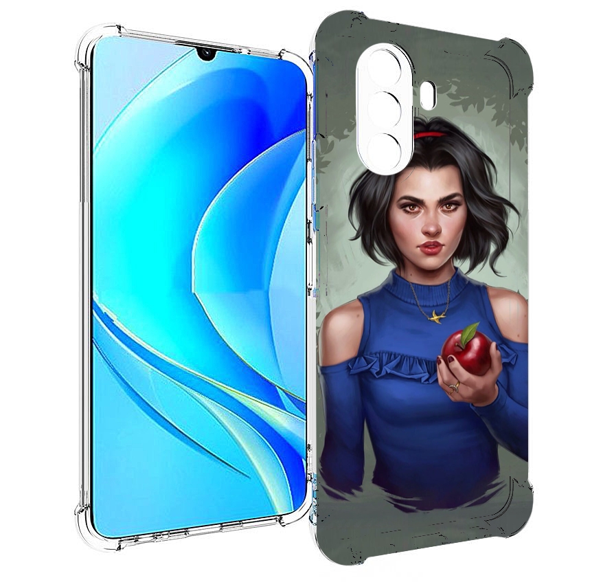 

Чехол MyPads девушка-с-яблоком женский для Huawei Nova Y70 / Nova Y70 Plus (MGA-LX9N), Прозрачный, Tocco