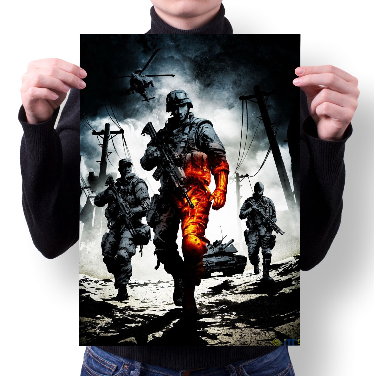 

Плакат MIGOM А3 Принт Battlefield Бателфилд - 1, А3 Принт "Battlefield, Бателфилд" - 1