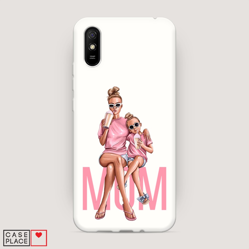 

Матовый силиконовый чехол "Lovely mom" на Xiaomi Redmi 9A, 38957-1
