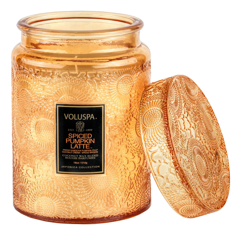 

Ароматическая свеча VOLUSPA Spiced Pumpkin Latte (пряности тыква латте) 510г, 365778