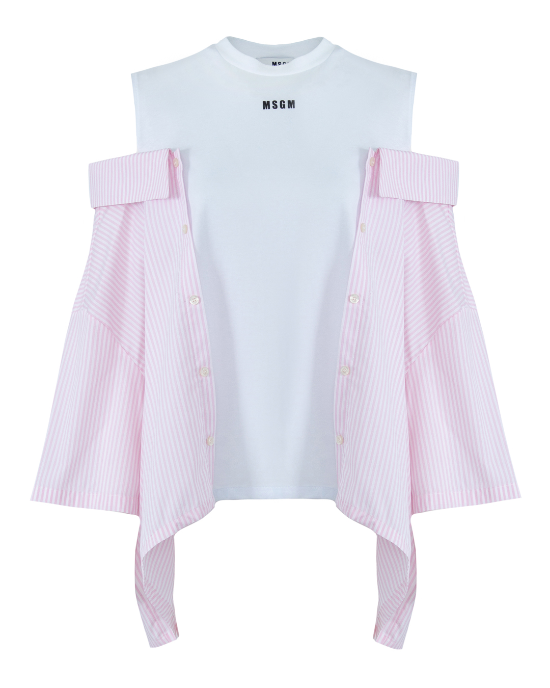 

Футболка женская MSGM 3241MDM72 белая S, 3241MDM72