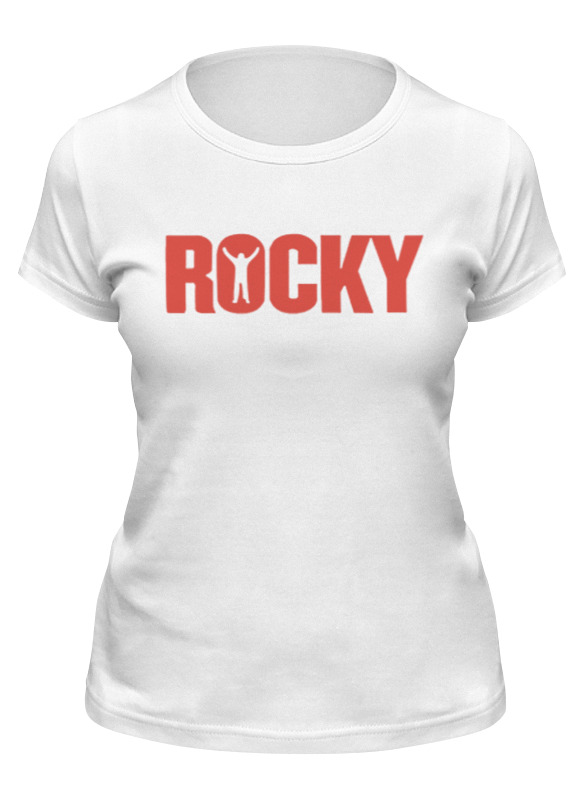 

Футболка женская Printio Rocky balboa белая S, Белый, Rocky balboa