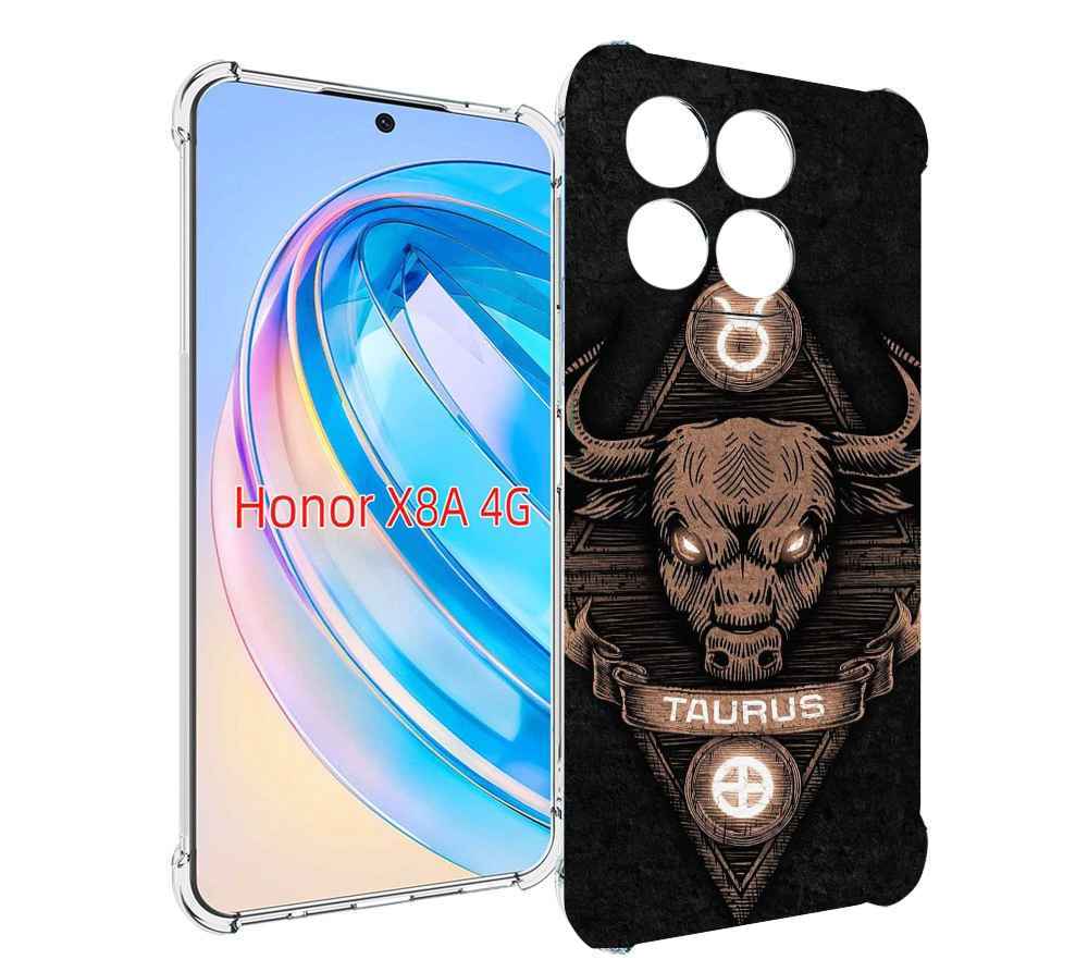 

Чехол MyPads знак зодиака телец 2 для Honor X8a, Tocco