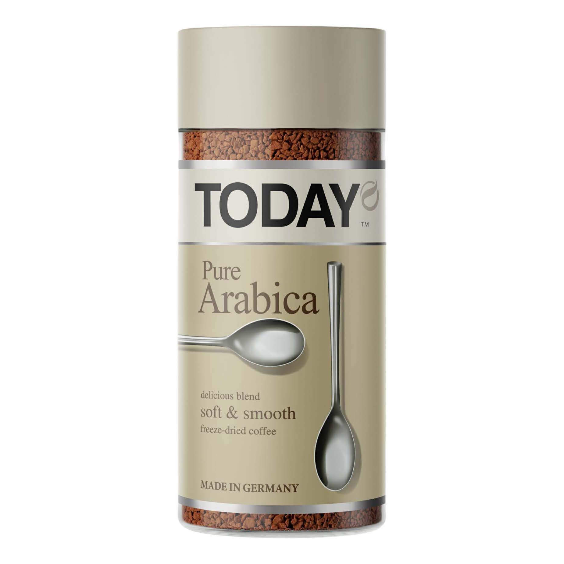 Кофе Today Pure Arabica растворимый 95 г