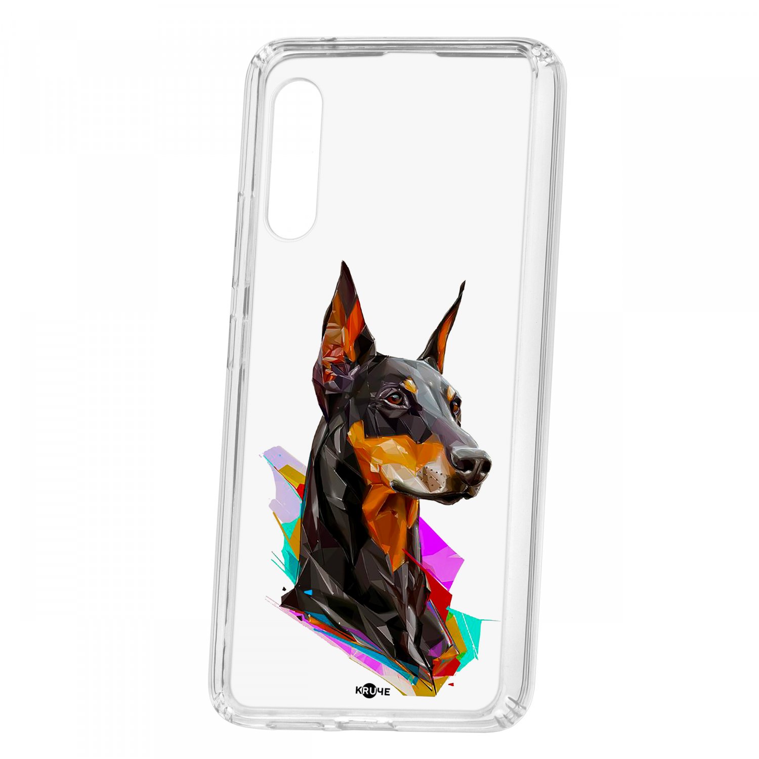 фото Чехол samsung galaxy a90 5g kruche print доберман кruче