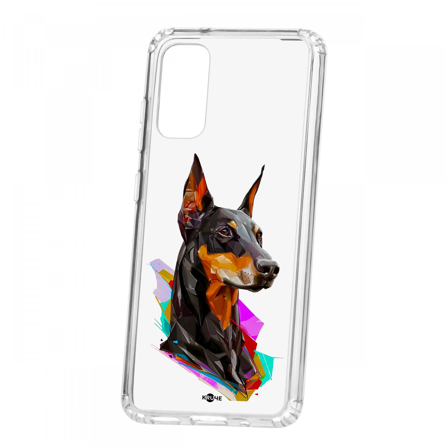 Чехол для Samsung Galaxy S20 КRUЧЕ Print Доберман