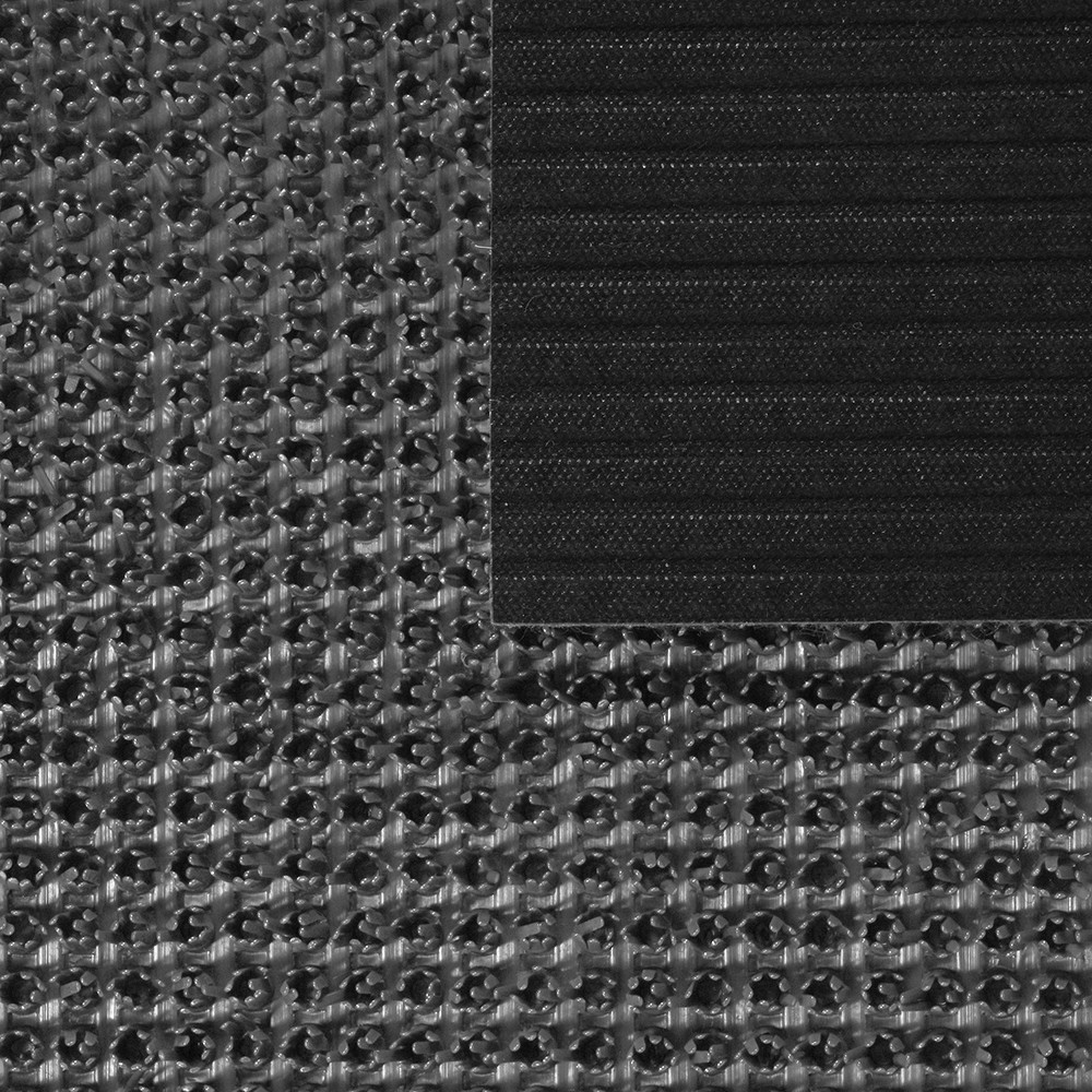 фото Коврик-дорожка "травка", 90х1500 см, серый vortex