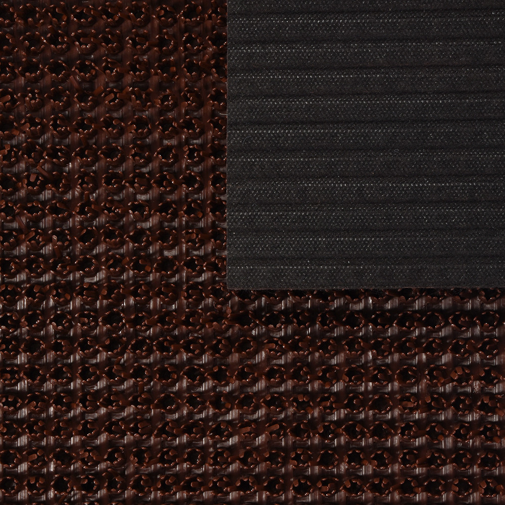 фото Коврик-дорожка "травка", 90х1500 см, темно-коричневый vortex