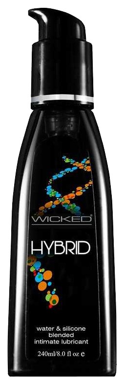 Купить Лубрикант на водно-силиконовой основе HYBRID 240 мл., Wicked
