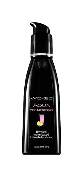 Гель-лубрикант Wicked Aqua на водной основе розовый лимонад 120 мл