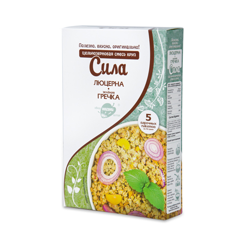 

Цельнорезанная смесь круп "Сила" Образ жизни 350 г